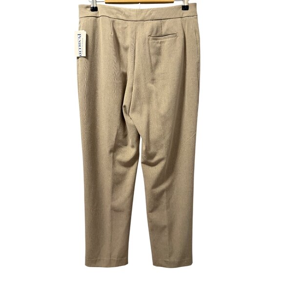 Pendleton Womens Beige Straight-Leg Trousers Size 10 Women Pants. NWT - Picture 11 of 12